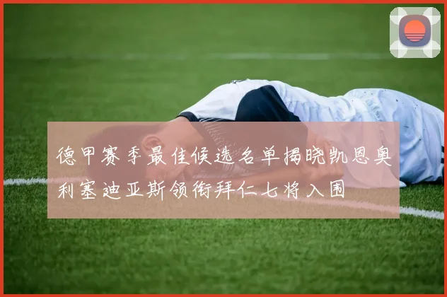 德甲赛季最佳候选名单揭晓凯恩奥利塞迪亚斯领衔拜仁七将入围